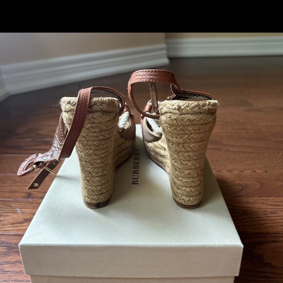 Burberry Wedge Espadrilles - Picture 4 of 4